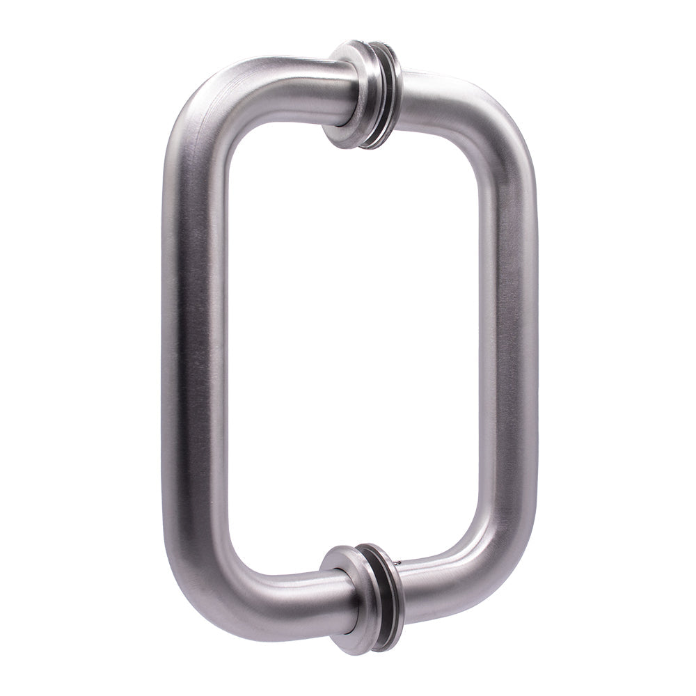 5600 - 6” BTB (Back-to-Back) C-Pull with Washers, Brass Fastener (30 Pack)