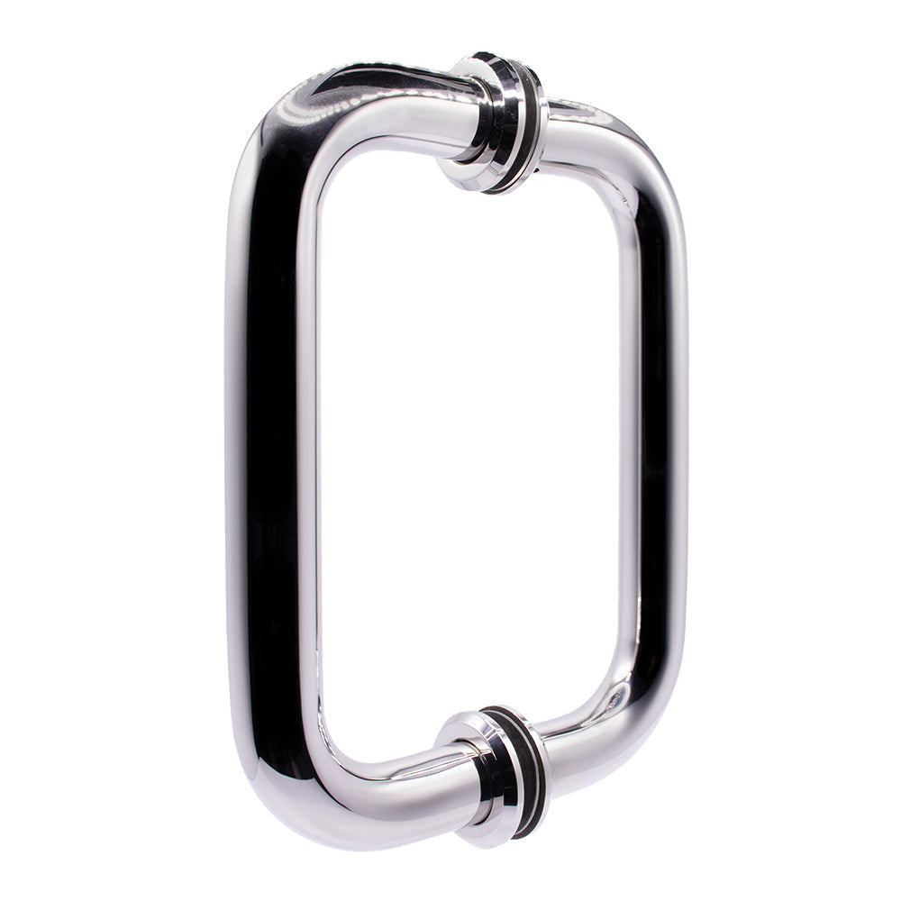 5600 - 6” BTB (Back-to-Back) C-Pull with Washers, Brass Fastener (30 Pack)