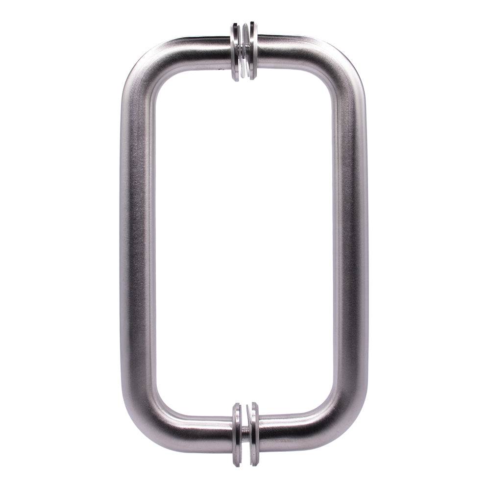 5800 - 8” BTB (Back-to-Back) C-Pull with Washers, Brass Fastener