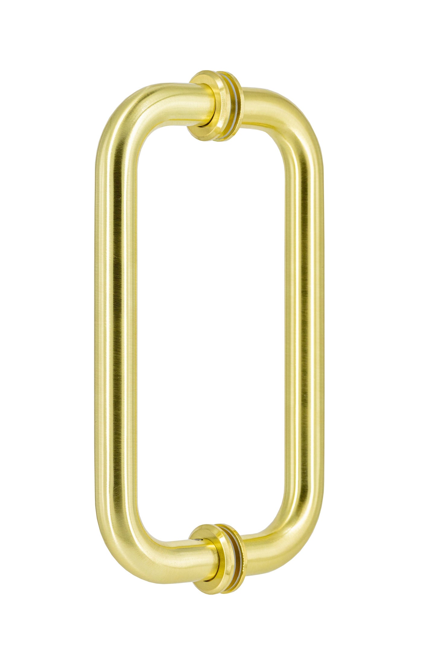 5800 - 8” BTB (Back-to-Back) C-Pull with Washers, Brass Fastener (30 Pack)