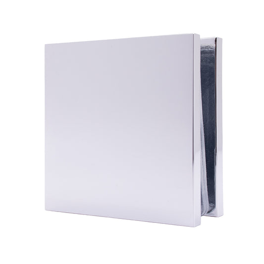 8010 - Fixed Panel U-Glass Clamp (Hole-in-Glass), Straight Edge
