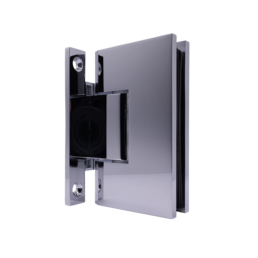 4110 - Heavy-Duty Adjustable Hinge with H-backplate, Straight Edge