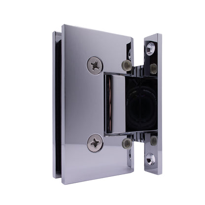 4110 - Heavy-Duty Adjustable Hinge with H-backplate, Straight Edge
