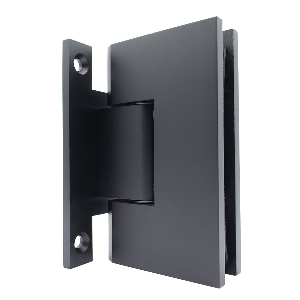 4110 - Heavy-Duty Adjustable Hinge with H-backplate, Straight Edge