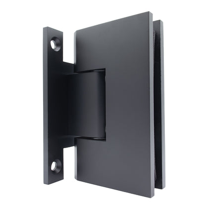 4110 - Heavy-Duty Adjustable Hinge with H-backplate, Straight Edge