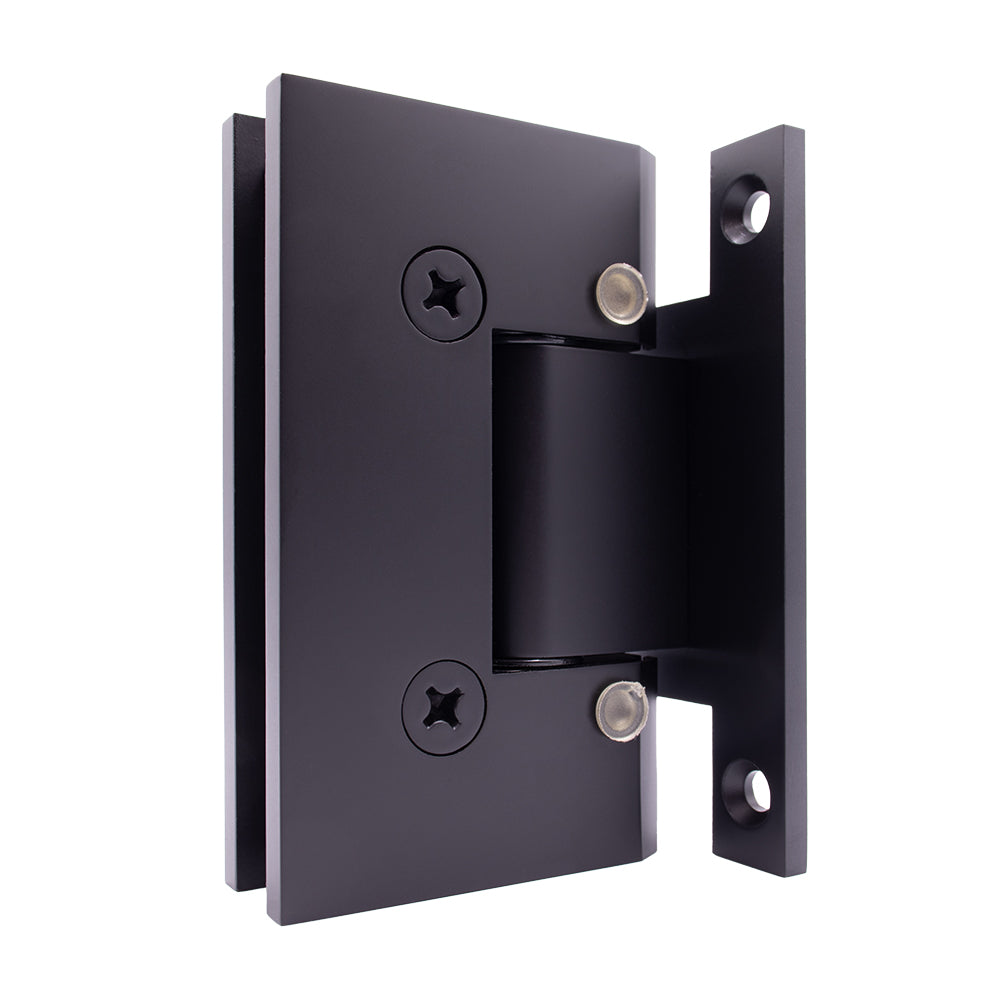 4110 - Heavy-Duty Adjustable Hinge with H-backplate, Straight Edge
