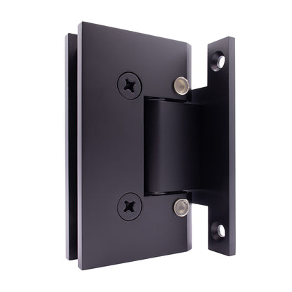 4110 - Heavy-Duty Adjustable Hinge with H-backplate, Straight Edge