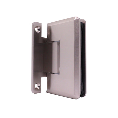 4120 - Heavy-Duty Adjustable Hinge with H-backplate, Beveled Edge (20 Pack)