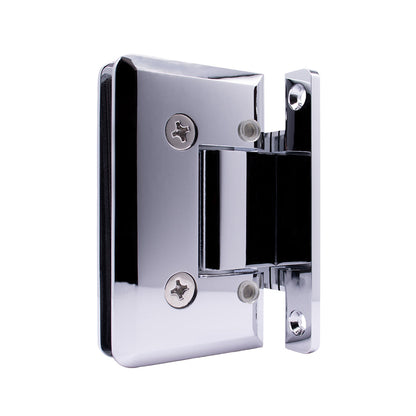 4120 - Heavy-Duty Adjustable Hinge with H-backplate, Beveled Edge (20 Pack)