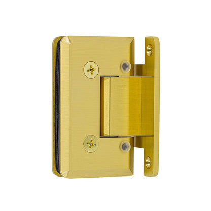 4120 - Heavy-Duty Adjustable Hinge with H-backplate, Beveled Edge (20 Pack)