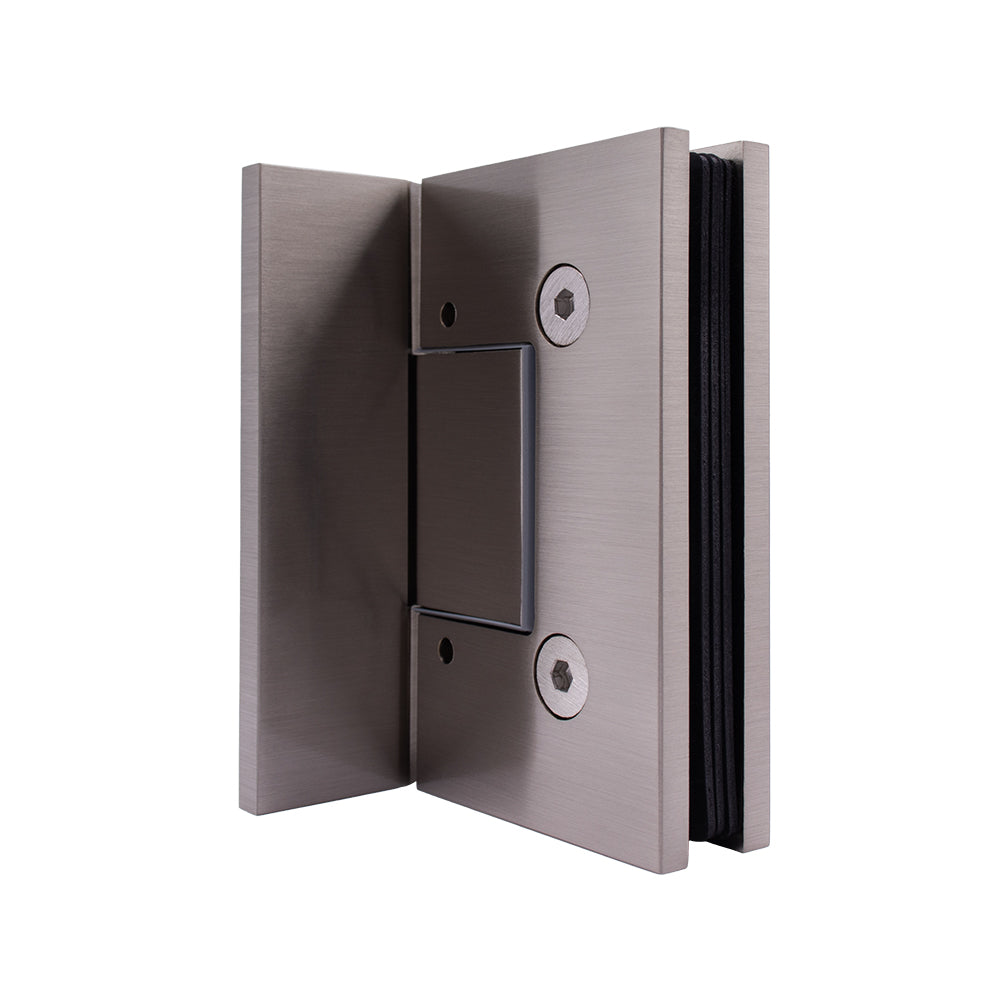 4310 - Heavy-duty Offset Adjustable Hinge with Cover Plate, Straight Edge
