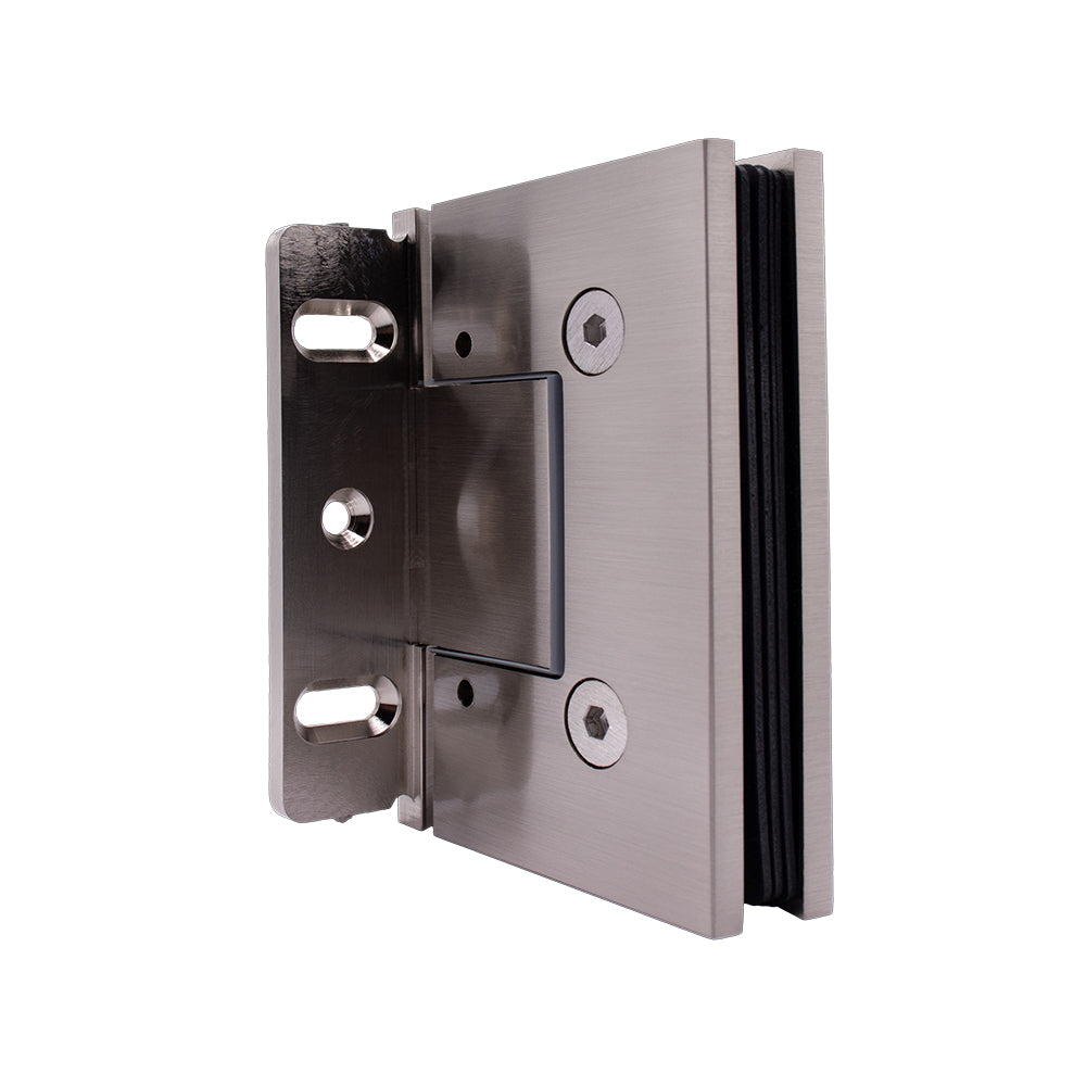 4310 - Heavy-duty Offset Adjustable Hinge with Cover Plate, Straight Edge