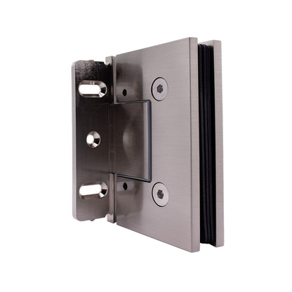 4310 - Heavy-duty Offset Adjustable Hinge with Cover Plate, Straight Edge
