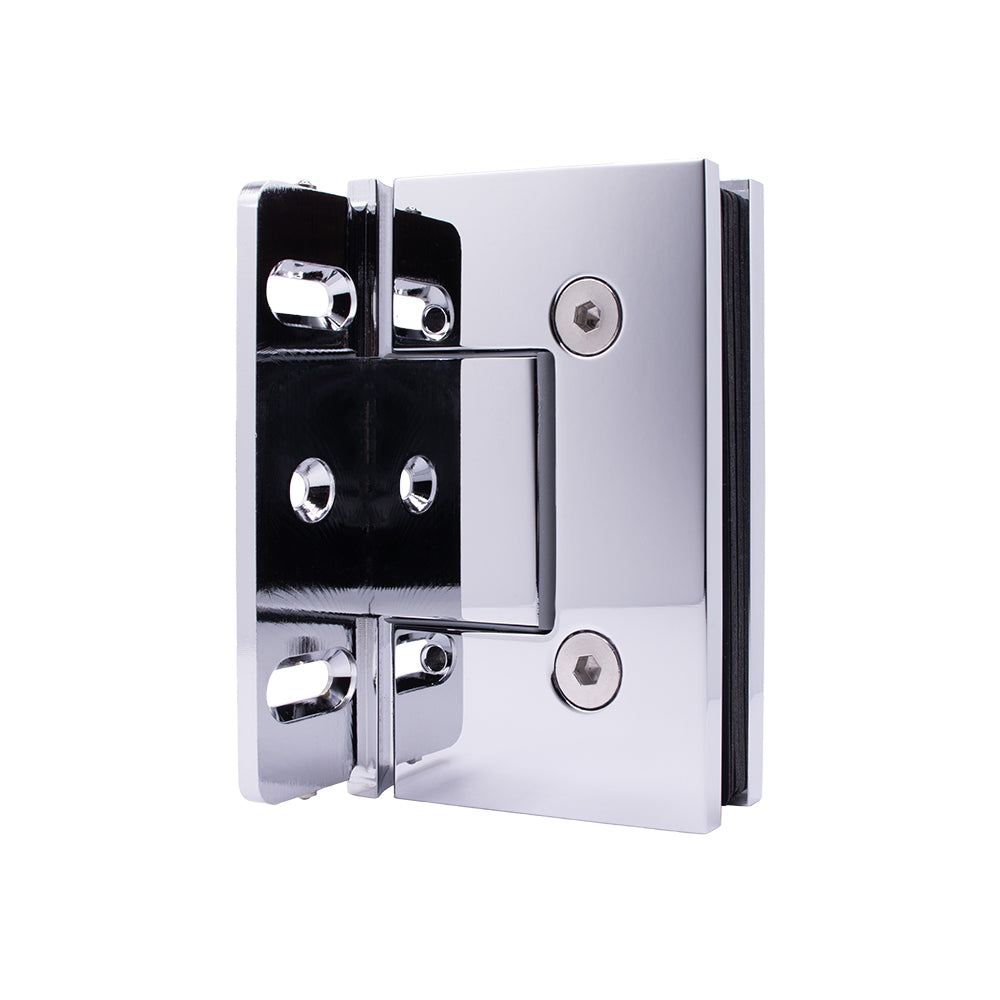 4310 - Heavy-duty Offset Adjustable Hinge with Cover Plate, Straight Edge