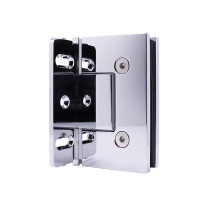 4310 - Heavy-duty Offset Adjustable Hinge with Cover Plate, Straight Edge