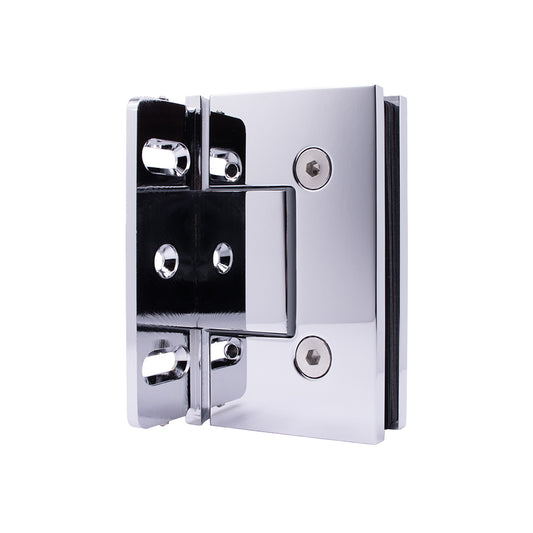 4310 - Heavy-duty Offset Adjustable Hinge with Cover Plate, Straight Edge