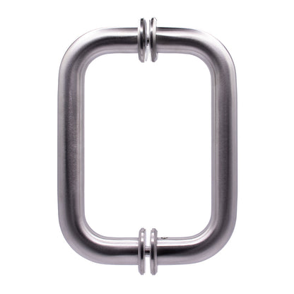 5600 - 6” BTB (Back-to-Back) C-Pull with Washers, Brass Fastener (30 Pack)