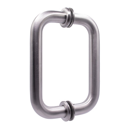 5600 - 6” BTB (Back-to-Back) C-Pull with Washers, Brass Fastener (30 Pack)
