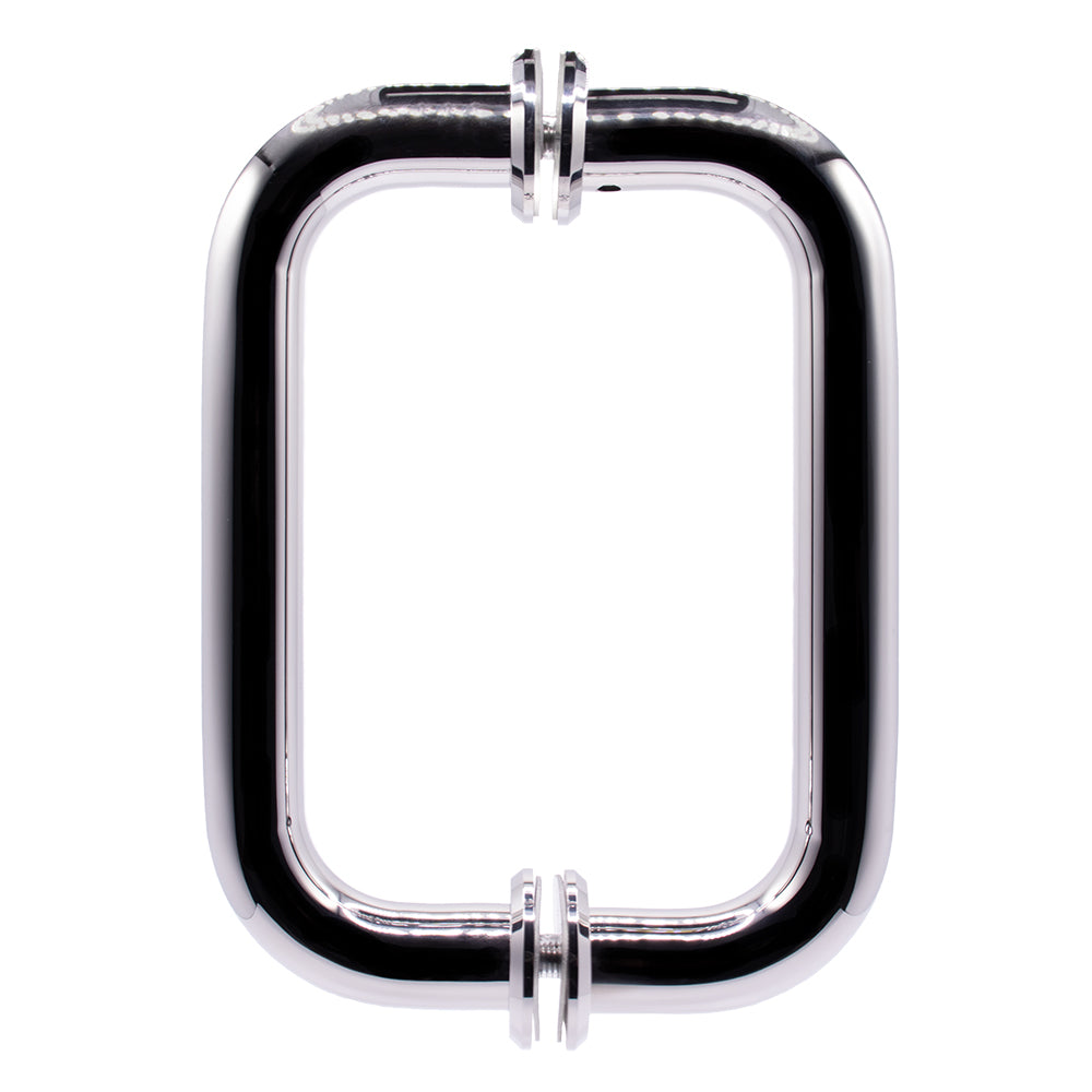 5600 - 6” BTB (Back-to-Back) C-Pull with Washers, Brass Fastener