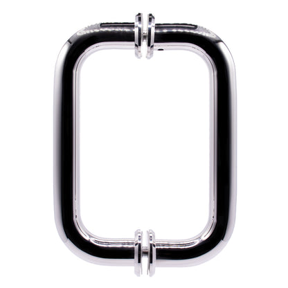 5600 - 6” BTB (Back-to-Back) C-Pull with Washers, Brass Fastener