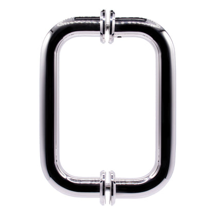 5600 - 6” BTB (Back-to-Back) C-Pull with Washers, Brass Fastener (30 Pack)