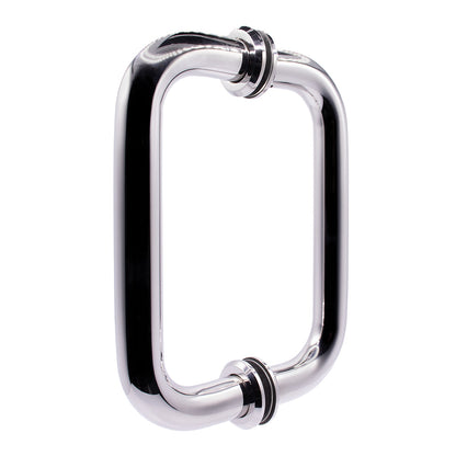 5600 - 6” BTB (Back-to-Back) C-Pull with Washers, Brass Fastener (30 Pack)