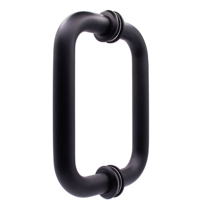 5600 - 6” BTB (Back-to-Back) C-Pull with Washers, Brass Fastener