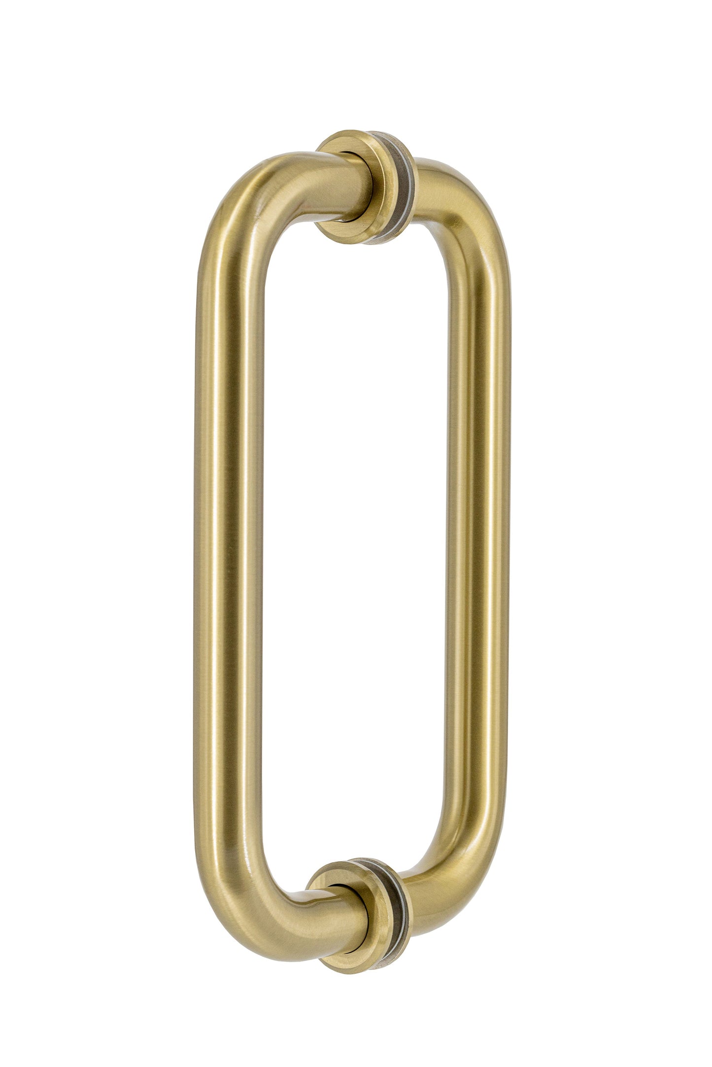 5800 - 8” BTB (Back-to-Back) C-Pull with Washers, Brass Fastener