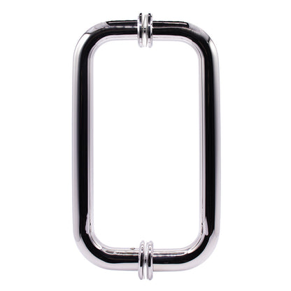 5800 - 8” BTB (Back-to-Back) C-Pull with Washers, Brass Fastener (30 Pack)