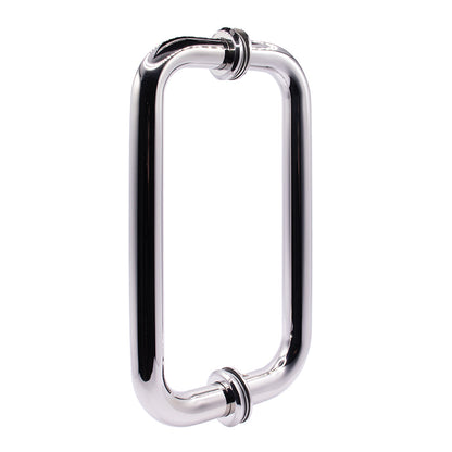5800 - 8” BTB (Back-to-Back) C-Pull with Washers, Brass Fastener (30 Pack)