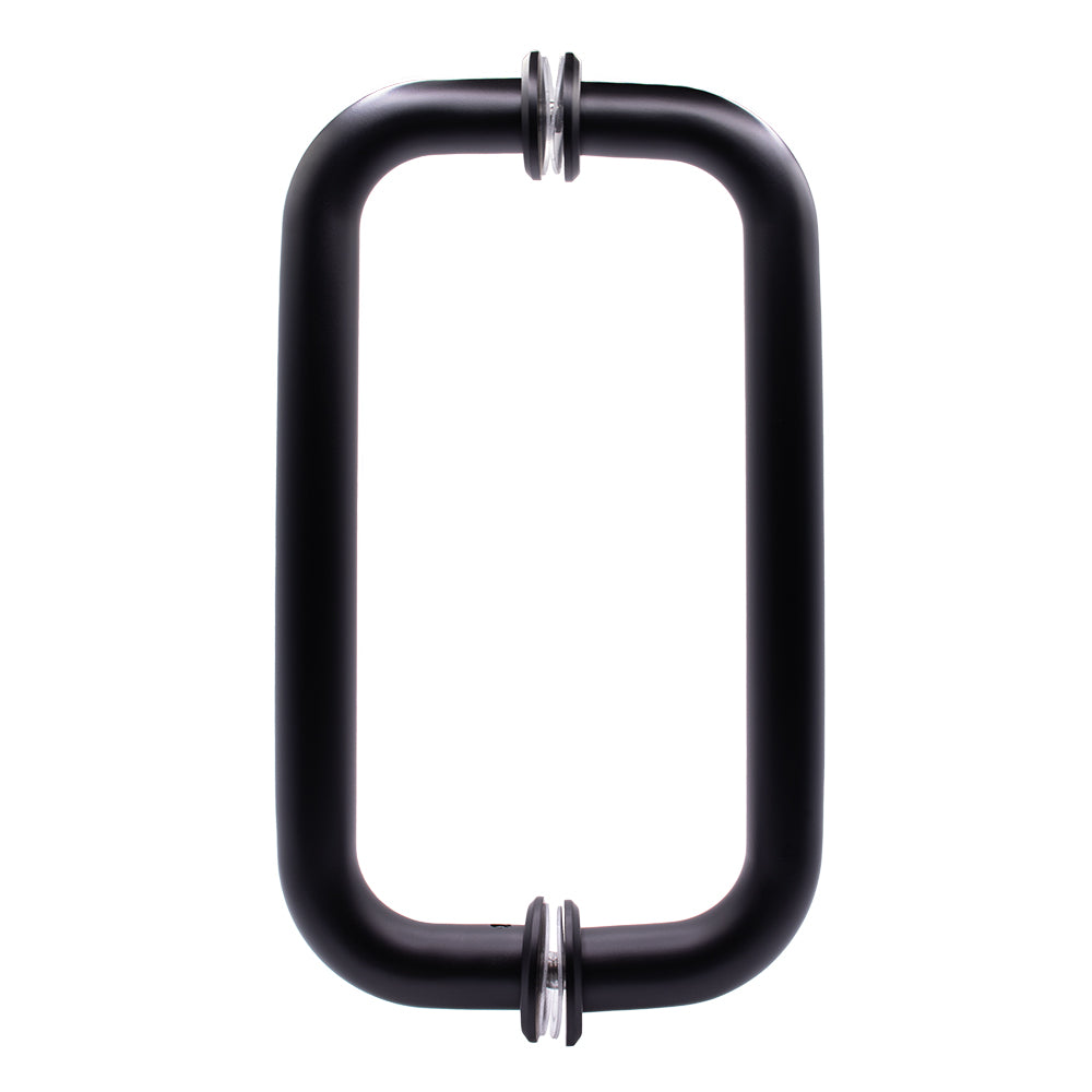 5800 - 8” BTB (Back-to-Back) C-Pull with Washers, Brass Fastener