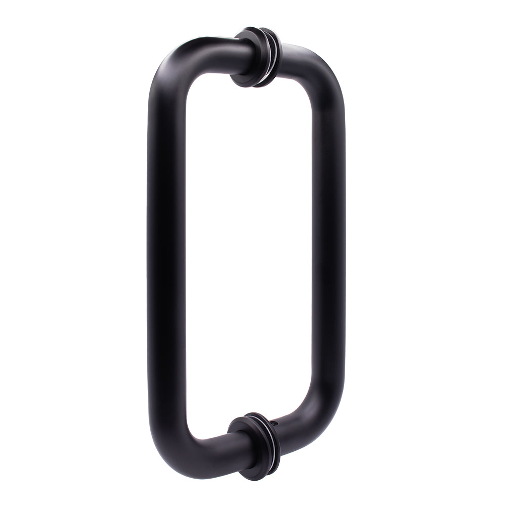 5800 - 8” BTB (Back-to-Back) C-Pull with Washers, Brass Fastener