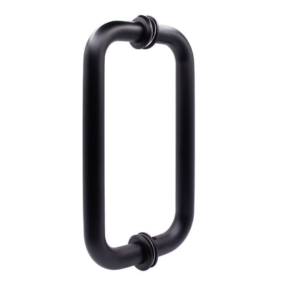 5800 - 8” BTB (Back-to-Back) C-Pull with Washers, Brass Fastener