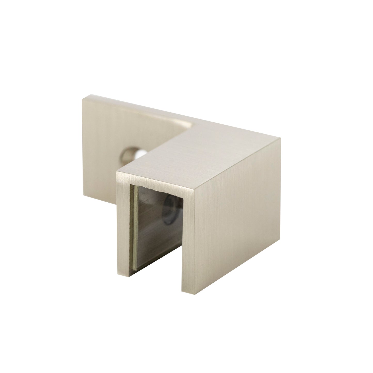 68090R - "Sleeve Over" Wall Mount Glass Clamp Right