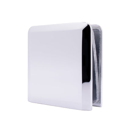 8020 - Fixed Panel U-Glass Clamp (Hole-in-Glass), Beveled Edge (100 Pack)