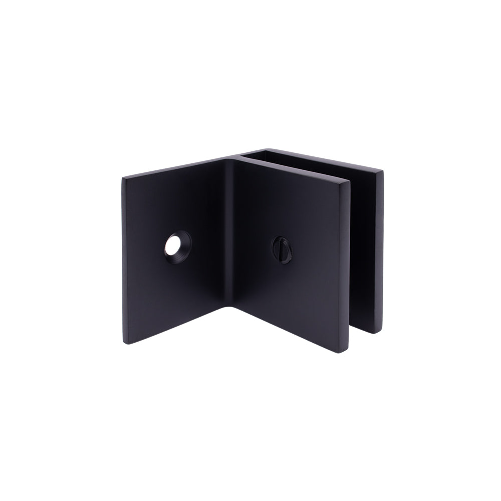 8701 - HD Wall Mount Glass Clamp w/Leg, Straight Edge