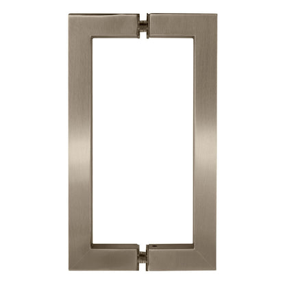 5800SS - 8” BTB (Back-to-Back) Square Pull Handle