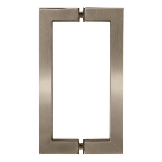 5800SS - 8” BTB (Back-to-Back) Square Pull Handle (30 Pack)