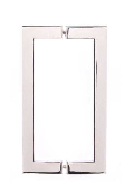 5800SS - 8” BTB (Back-to-Back) Square Pull Handle