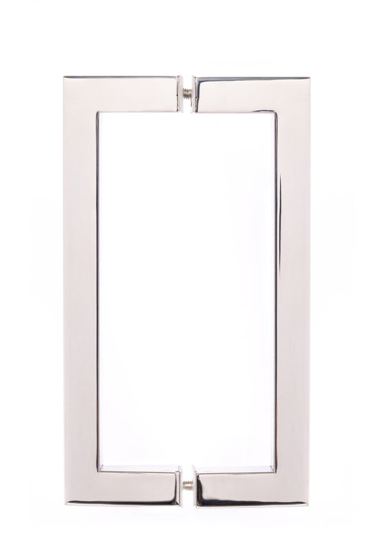 5800SS - 8” BTB (Back-to-Back) Square Pull Handle